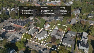 Plus de détails pour 1619 Centre St, Newton, MA - Terrain à vendre