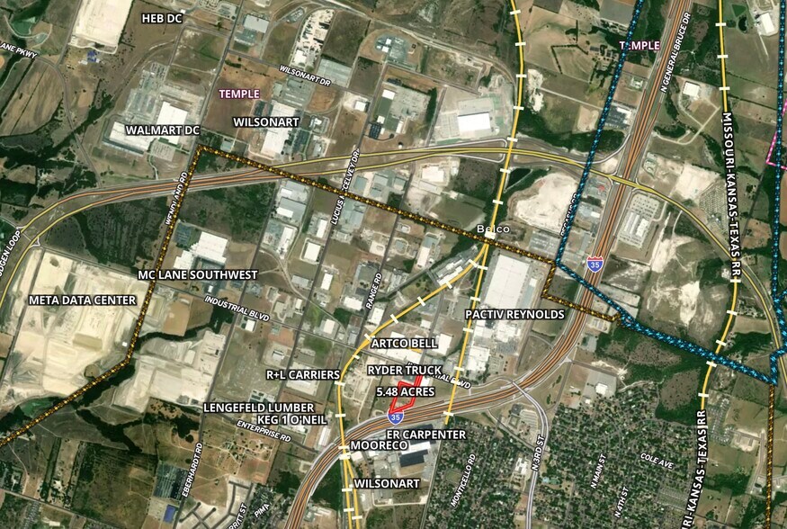 2610 Industrial blvd, Temple, TX à vendre - Photo du bâtiment - Image 3 de 6