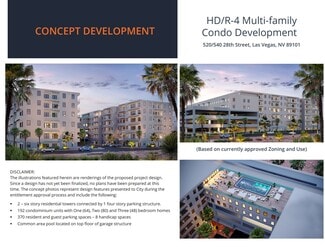 Plus de détails pour 520-540 N 28th St, Las Vegas, NV - Terrain à vendre