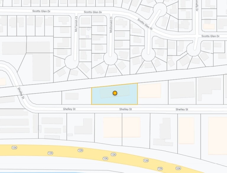 550 Shelley St, Springfield, OR à louer - Plan cadastral - Image 2 de 3