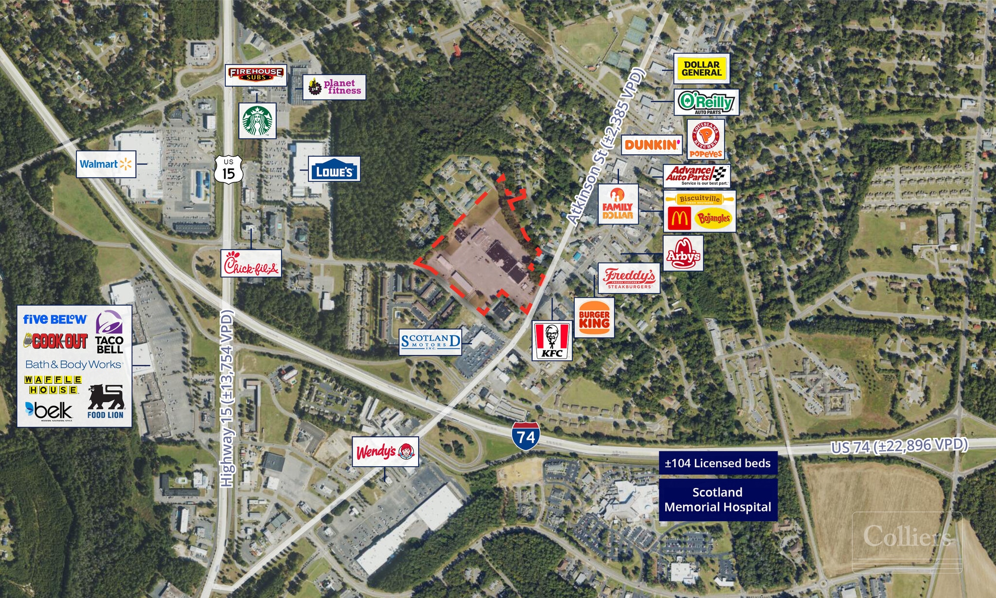1559 Atkinson St, Laurinburg, NC for lease Building Photo- Image 1 of 4