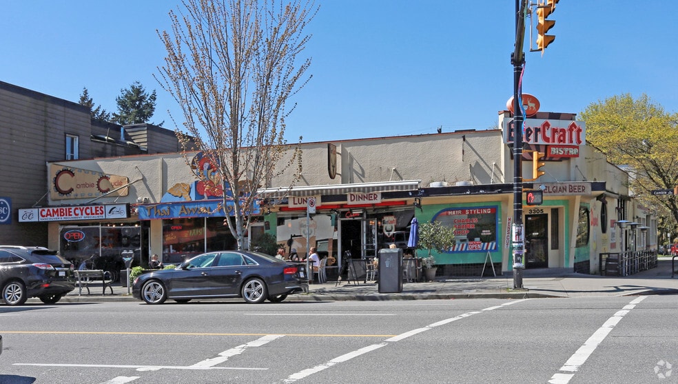 3305-3317 Cambie St, Vancouver, BC à louer - Photo du bâtiment - Image 1 de 7