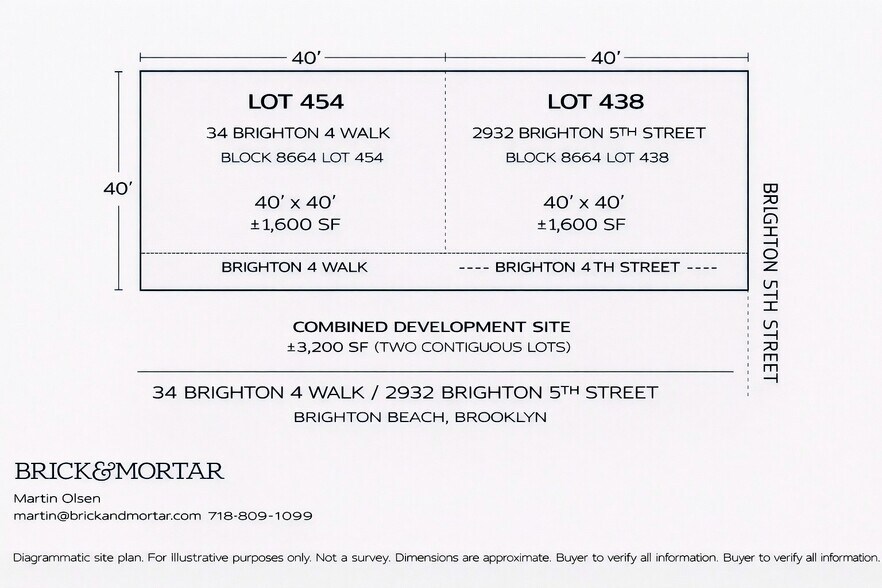 2932 Brighton 5th St, Brooklyn, NY à vendre - Photo du bâtiment - Image 3 de 6