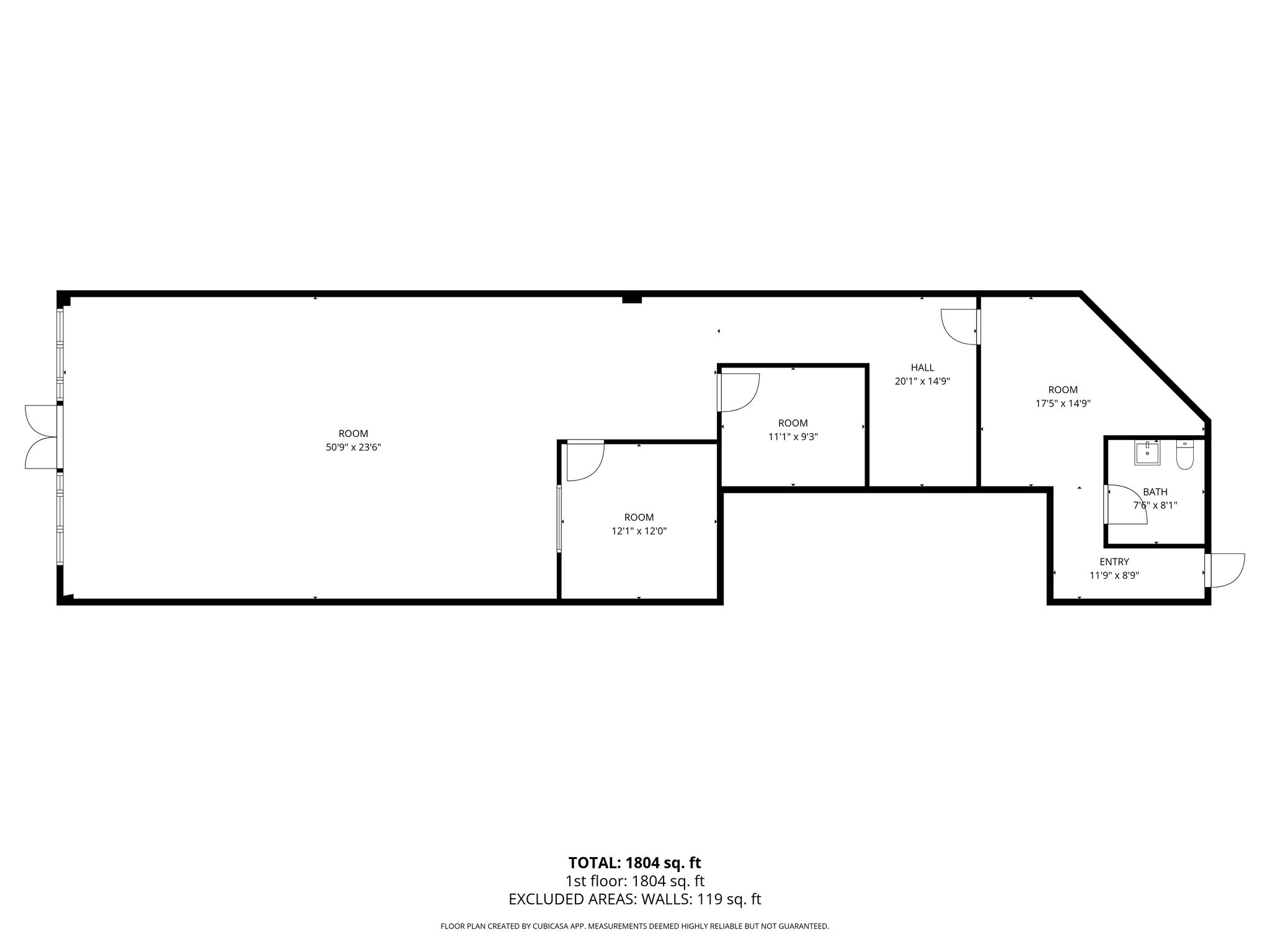 102-122 Railway Ln, Hagerstown, MD for lease Floor Plan- Image 1 of 2