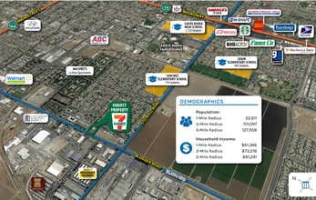 1104 S Blosser Rd, Santa Maria, CA - AÉRIEN  Vue de la carte