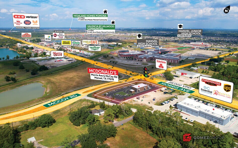 19706 Morris ave, Manvel, TX à vendre - Photo du bâtiment - Image 3 de 11