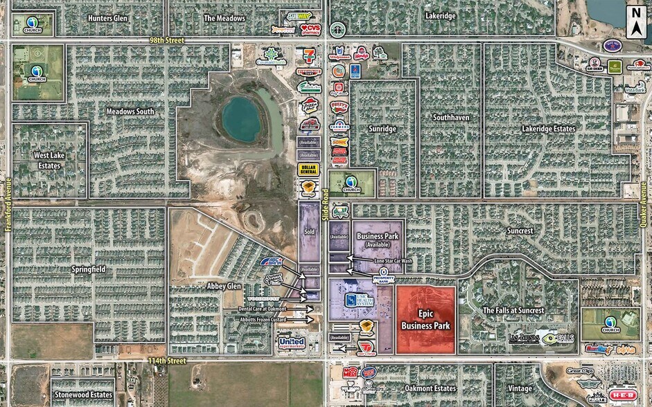 114th & Vicksburg Ave, Lubbock, TX à vendre - Photo du bâtiment - Image 1 de 3