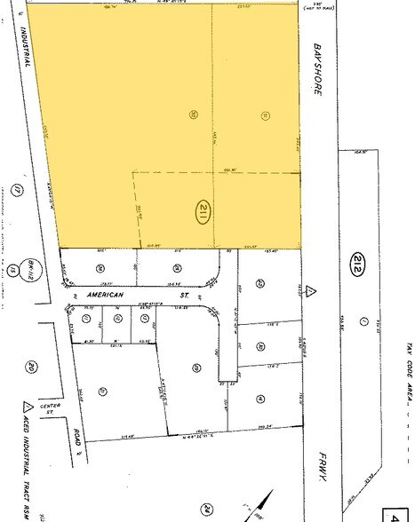 1127-1287 Industrial Rd, San Carlos, CA à louer - Plan cadastral - Image 2 de 9