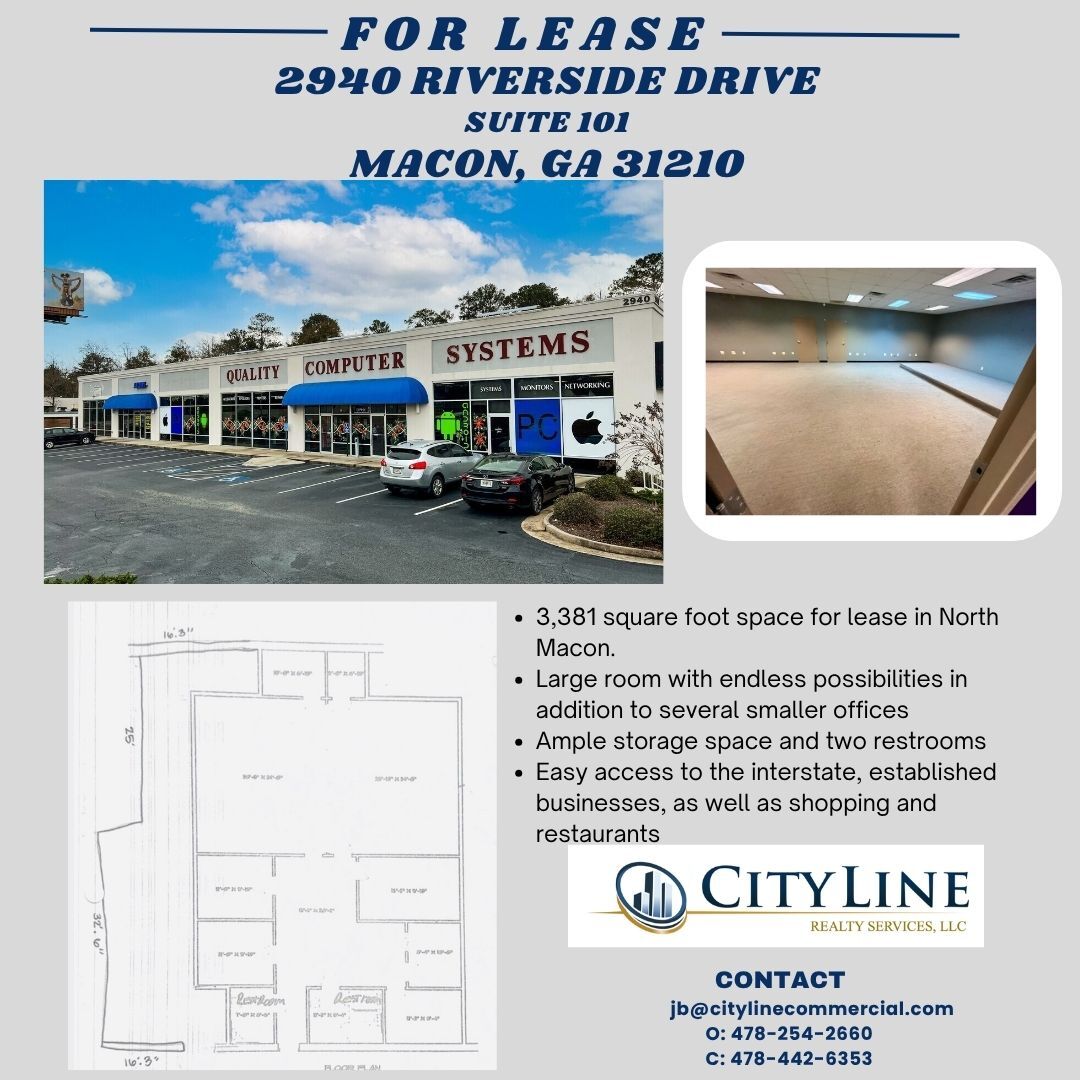 2940 Riverside Dr, Macon-Bibb, GA for lease Other- Image 1 of 1