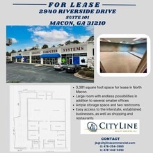 2940 Riverside Dr, Macon-Bibb, GA for lease Other- Image 1 of 1