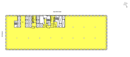 909 Third Ave, New York, NY à louer Plan d’étage- Image 1 de 1