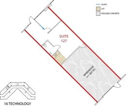 16 Technology Dr, Irvine, CA à louer Plan d’étage- Image 1 de 1