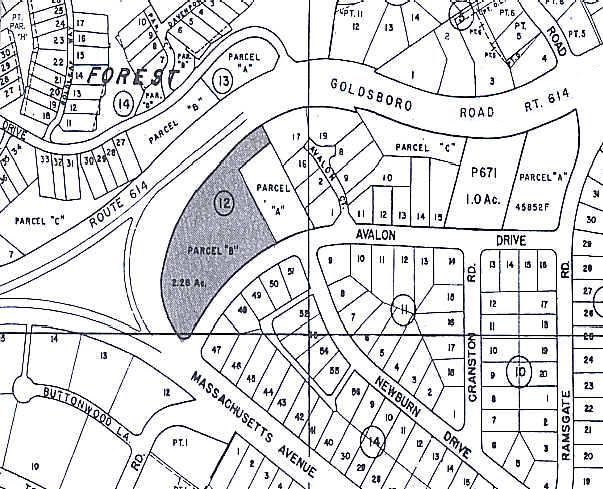 6400 Goldsboro Rd, Bethesda, MD à louer - Plan cadastral - Image 3 de 4