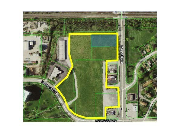 2540 Western Ave, Park Forest, IL à vendre - Aérien - Image 2 de 3