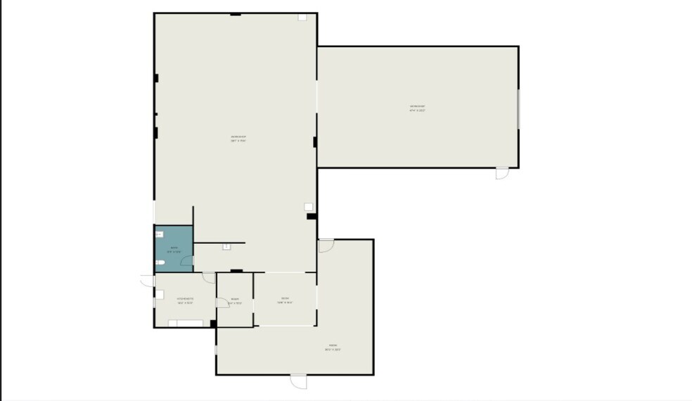 2905 Davison Rd, Flint, MI à vendre - Plan d’étage - Image 2 de 11