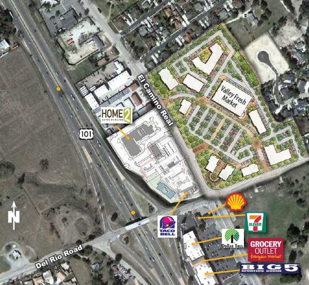 1905 El Camino Real, Atascadero, CA for lease - Building Photo - Image 1 of 2