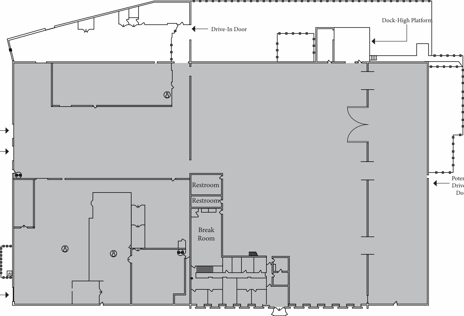 2903 Lee Ave, Sanford, NC à louer Plan d’étage- Image 1 de 1
