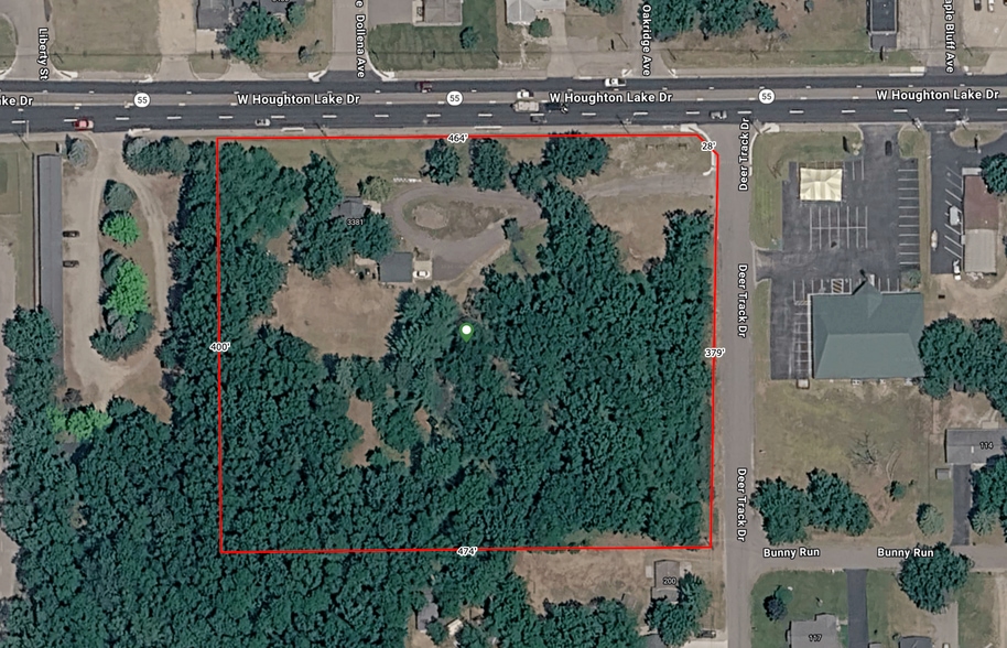 3381 W Houghton Lake Dr, Houghton Lake, MI for sale - Aerial - Image 1 of 3