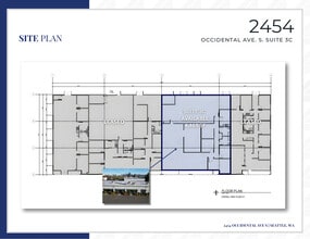 2454 Occidental Ave S, Seattle, WA for lease Floor Plan- Image 1 of 1