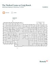 8080 State Highway 121, McKinney, TX à louer Plan d’étage- Image 1 de 1