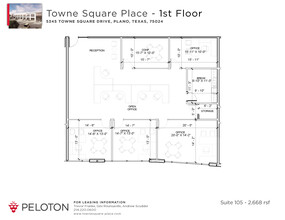 8560 Belleview Dr, Plano, TX for lease Floor Plan- Image 1 of 1