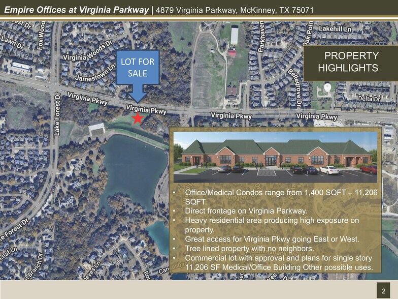 4879 Virginia Parkway, McKinney, TX à vendre - Photo du bâtiment - Image 2 de 20