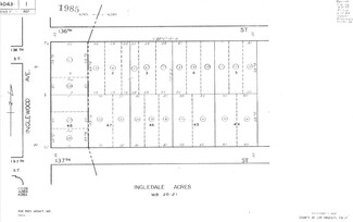 Plus de détails pour 4752 W 136th St, Hawthorne, CA - Terrain à vendre