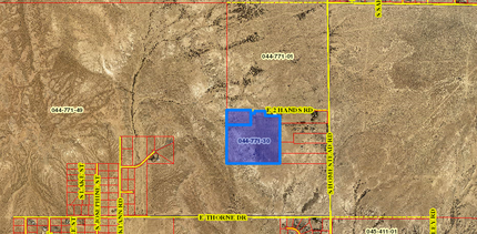 Homestead & Two Hands Rd, Pahrump, NV - Aérien  Vue de la carte