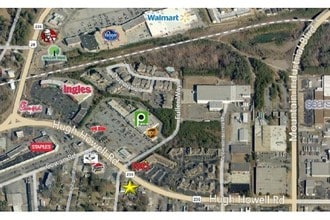 4453 Hugh Howell Rd, Tucker, GA - AÉRIEN  Vue de la carte