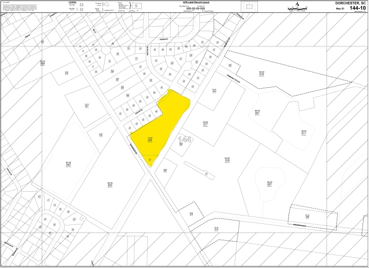 1310 Boone Hill Rd, Summerville, SC à vendre - Plan cadastral - Image 2 de 45