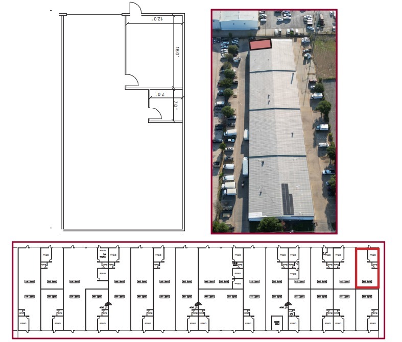 3700 Dilido Rd, Dallas, TX à louer Plan d  tage- Image 1 de 1