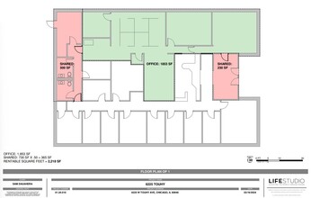 6225 W Touhy Ave, Chicago, IL à louer Plan d  tage- Image 1 de 1