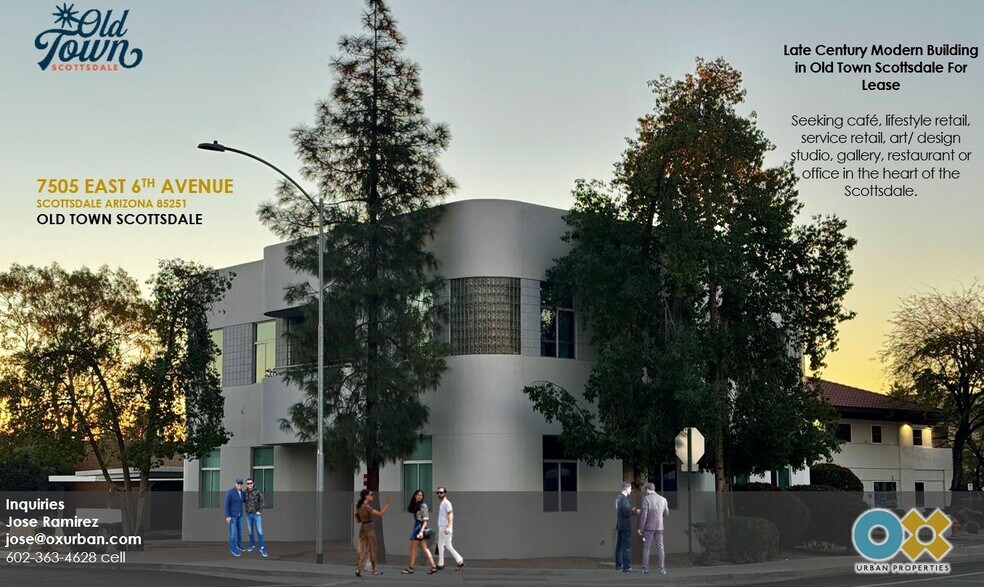 7505 E 6th Ave, Scottsdale, AZ à louer - Photo principale - Image 1 de 4