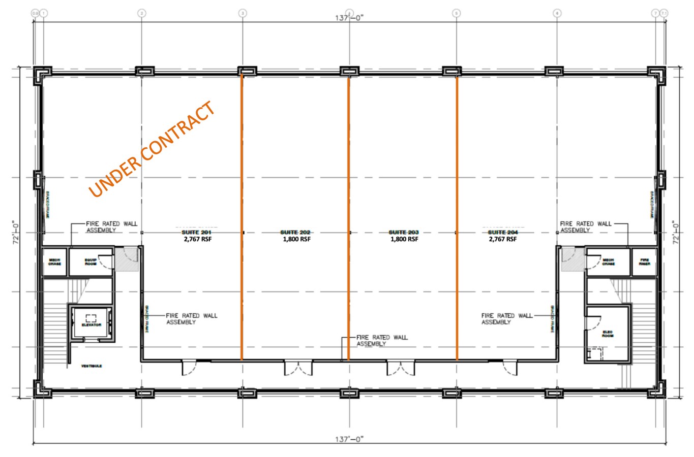 11005 Preston Road, Frisco, TX 75035 - Unit 203 - - Floor Plan - Image 1 of 1