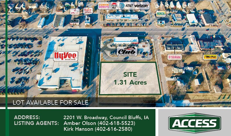 2201 W Broadway Ave, Council Bluffs, IA à vendre Photo du bâtiment- Image 1 de 3