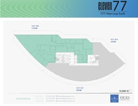 1177 West Loop S, Houston, TX à louer Plan d’étage- Image 1 de 1