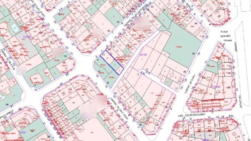 Carrer de les Tortonyes, 4, Manresa, Barcelona à vendre - Plan de site - Image 3 de 3