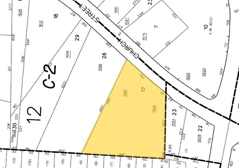 1580 Church St, Decatur, GA à vendre - Plan cadastral - Image 3 de 6