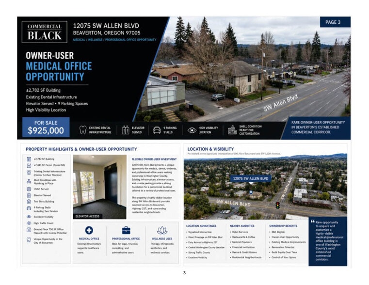 12075 SW Allen Blvd, Beaverton, OR for sale - Building Photo - Image 3 of 5