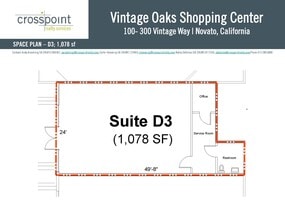 200-300 Vintage Way, Novato, CA for lease Interior Photo- Image 1 of 2