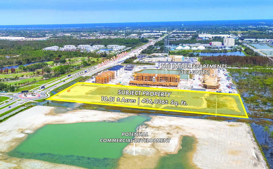 Ortiz Ave, Fort Myers, FL for lease - Aerial - Image 2 of 9