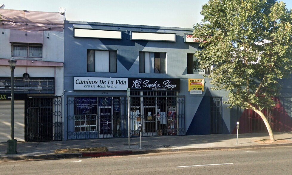 2414 N Broadway, Los Angeles, CA for lease - Building Photo - Image 1 of 4