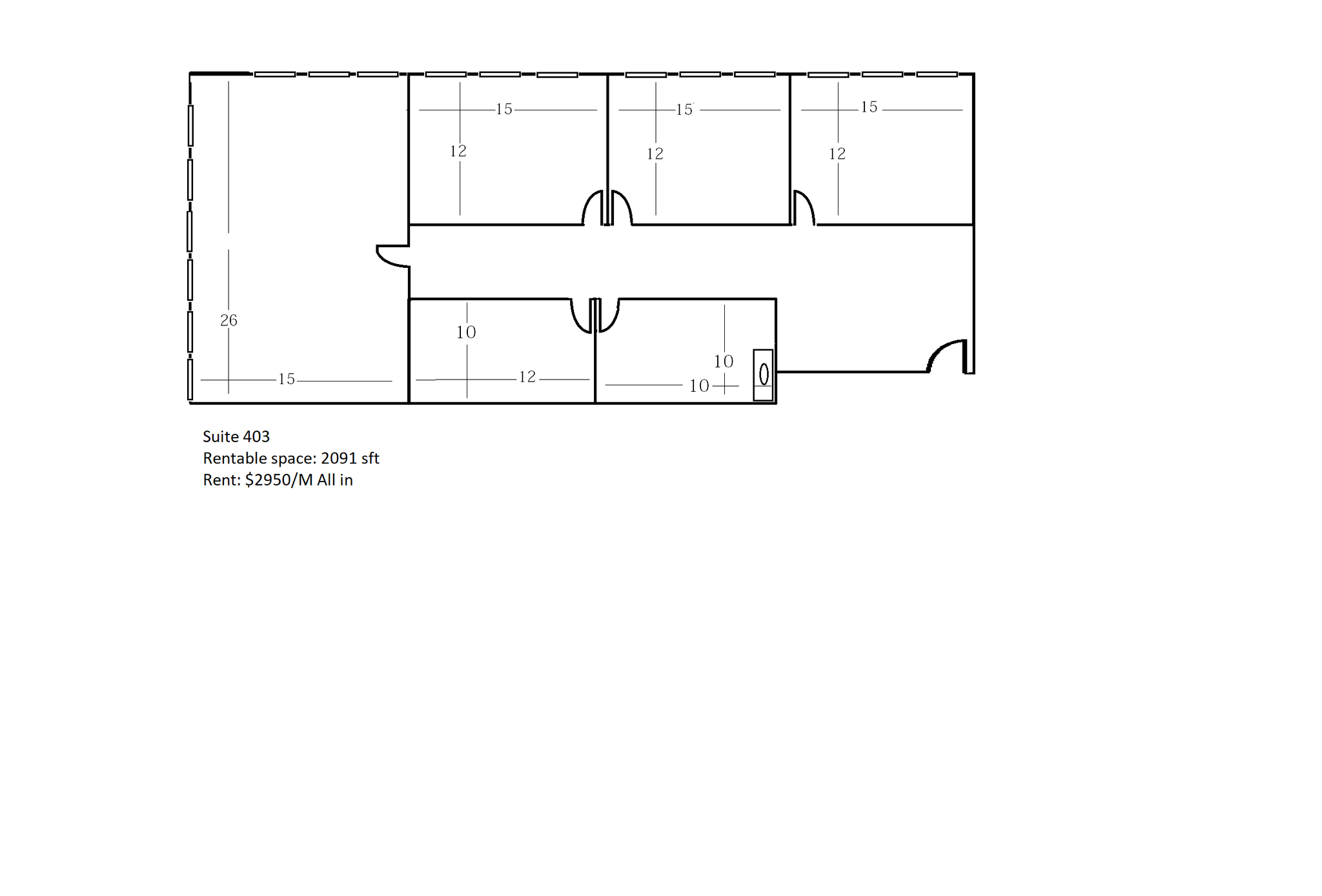 5005 W 81st Pl, Westminster, CO for lease Floor Plan- Image 1 of 1