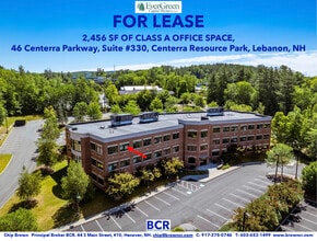 46 Centerra Pky, Lebanon, NH for lease Aerial- Image 1 of 7