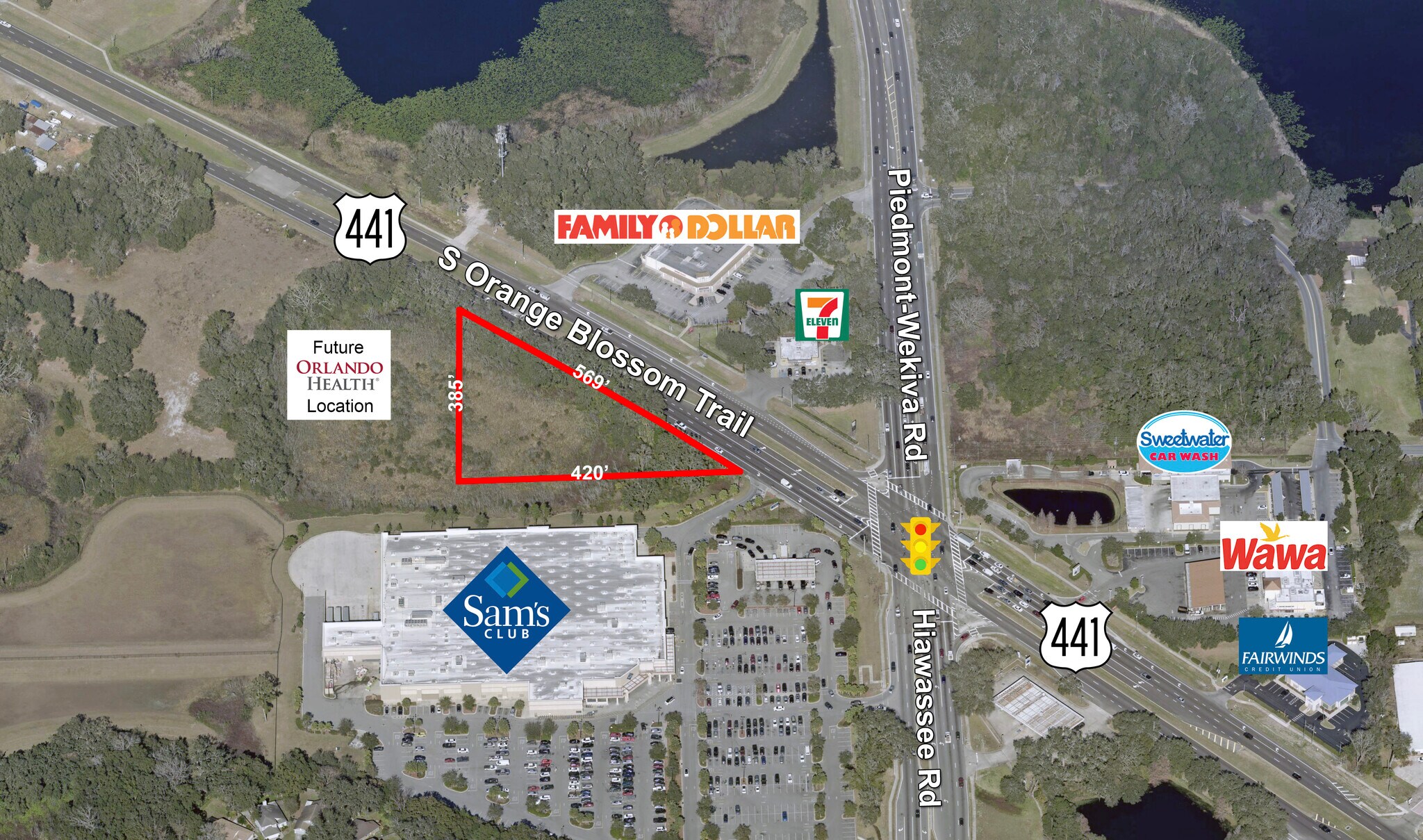 1470 S Orange Blossom Trl, Apopka, FL à vendre Aérien- Image 1 de 2