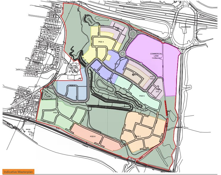 Lathallan Interchange, Polmont à vendre - Plan de site - Image 2 de 2