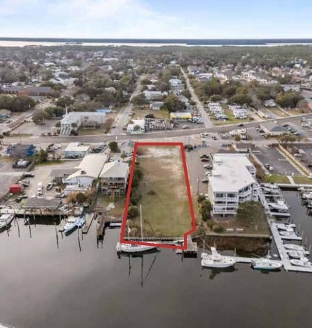 402 N Lake Park Blvd, Carolina Beach, NC à vendre - Aérien - Image 2 de 10