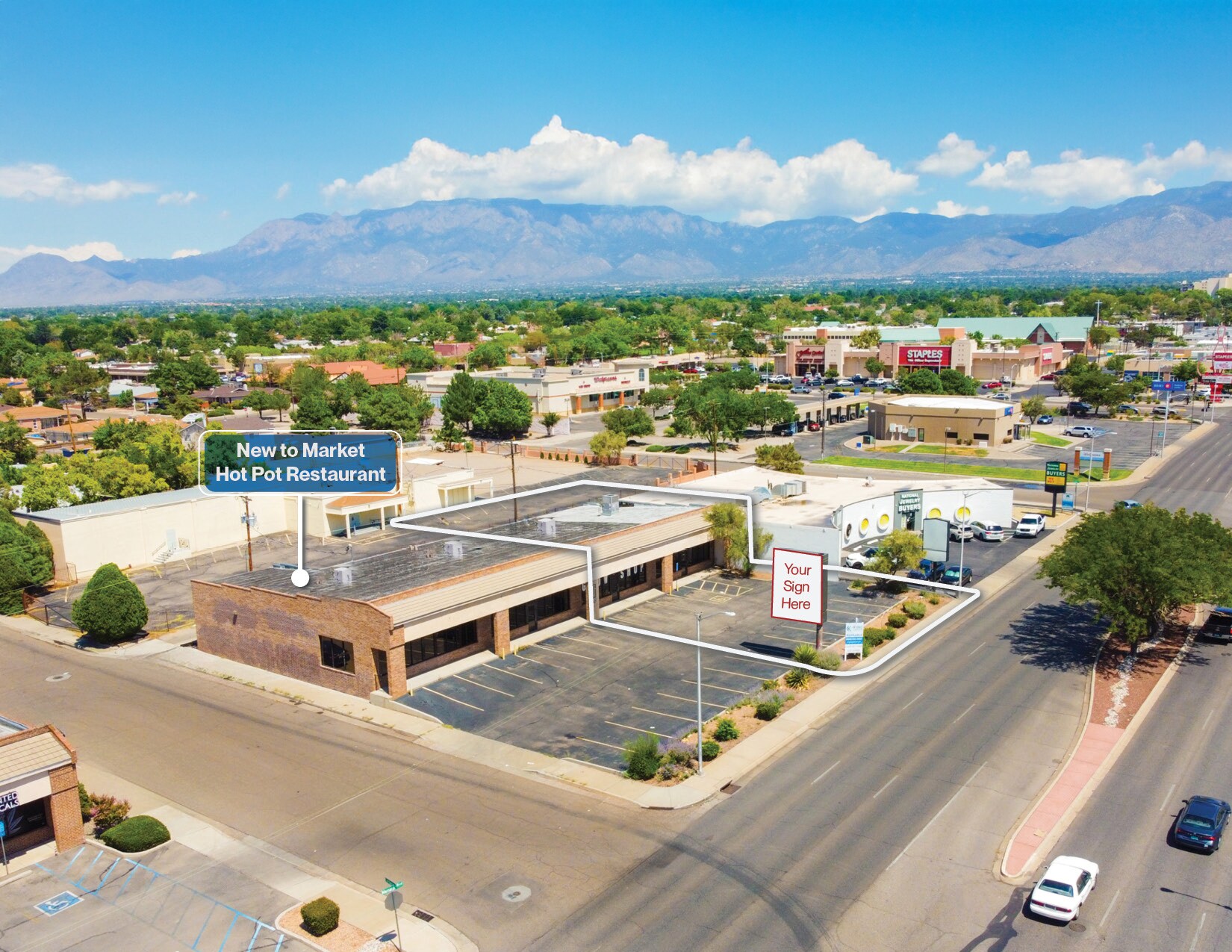 5801-5809 Menaul Blvd NE, Albuquerque, NM à louer Photo principale- Image 1 de 13