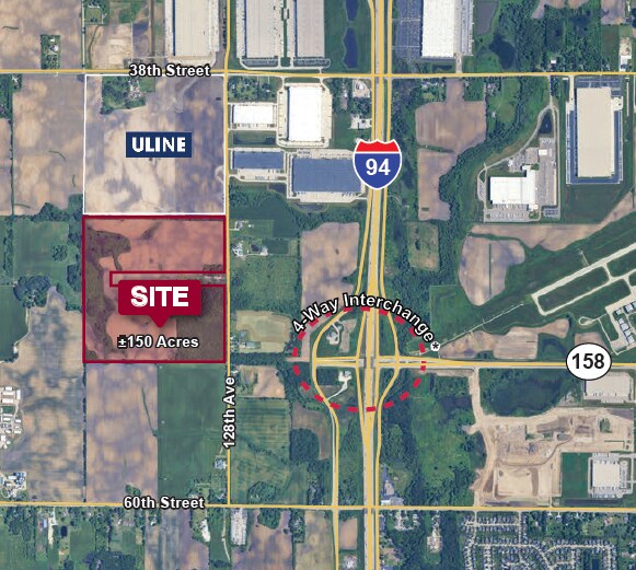 Plus de détails pour 5110 128th Ave, Kenosha, WI - Terrain à vendre