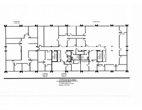 3101 Poplarwood Ct, Raleigh, NC à louer Plan d’étage- Image 1 de 1